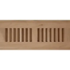 Add a flawless finish to your hardwood floors with Ventsbasket American Cherry Flush Mount Wood Vent. Designed for a seamless look, this vent blends perfectly with ¾" hardwood, available in a range of rich, natural wood species.