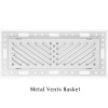 Shop Breeze Arctic White floor vents from the Original Series. These flush mount metal vents offer premium style and airflow. Perfect metal registers and flush-mounted floor vents for seamless design. Explore durable, stylish floor registers today. Order Online