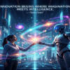 We've moved past the simplistic narrative of humans versus machines. The future is one of augmentation and collaboration. This artwork perfectly captures that moment—the dynamic, high-tech environment where human creativity and AI's logic merge, generating entirely new possibilities. Innovation isn't about building smarter algorithms alone; it’s about having the imagination to ask the right questions and then leveraging intelligence to bring those answers to life. If you’re interested in my perspectives on the strategic intersection of technology, humanity, and next-generation growth, you can find more of my work on my site: www.natepatel.com.