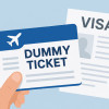    Yes, most embassies and consulates do accept  dummy flight tickets  (also called flight reservations or temporary flight itineraries) for...