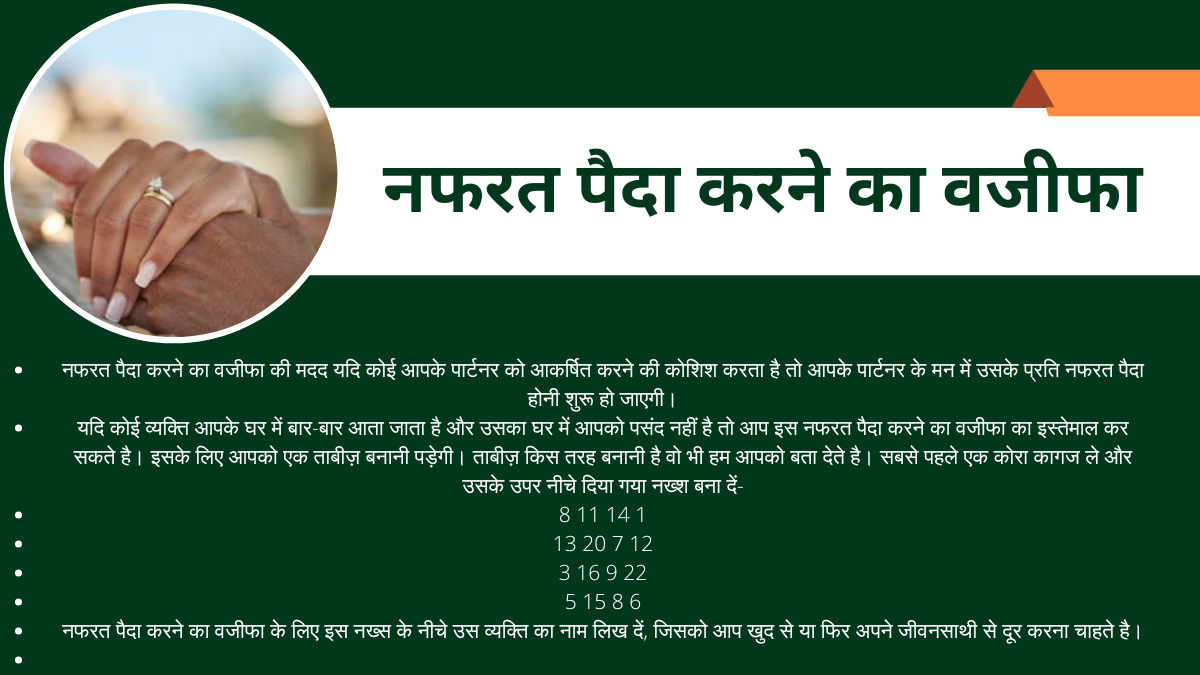 यदि आप किसी भी कारन से दो लोगो मे नफ...