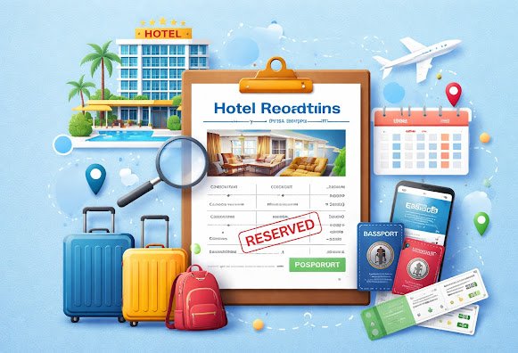    A  dummy hotel reservation  for visa purposes is a provisional or temporary hotel b...