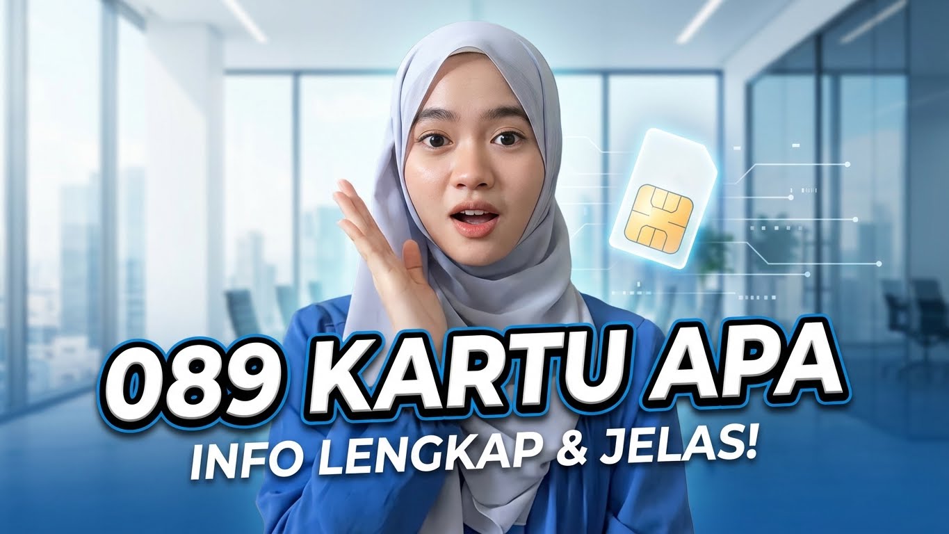 Banyak yang bertanya-tanya 089 kartu apa dan asal operatornya. Nomor 089 sudah lama diguna...