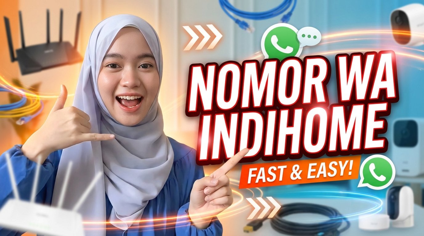 Berapa sih nomor WA Indihome yang terbaru? Masih mencari layanan pengaduan Indihome via Wh...