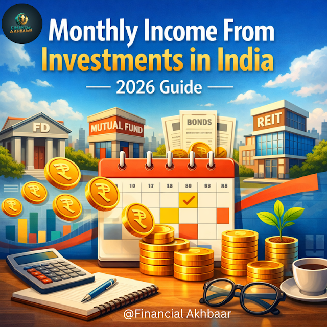 Build steady monthly income from investments in India using FDs, mutual funds, bonds, and ...