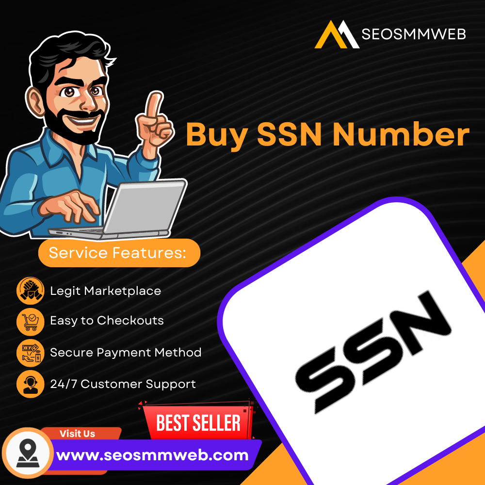 Buy SSN Number Are you trying to purchase SSNs? Thus, you've arrived at the appropriate lo...