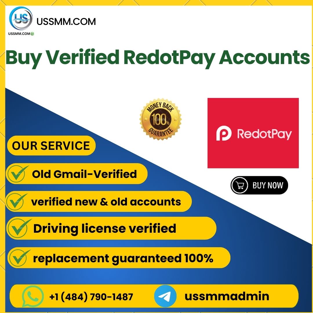 Buy Verified RedotPay Accounts with all documents such as email, PVN, SSN, EIN for busines...