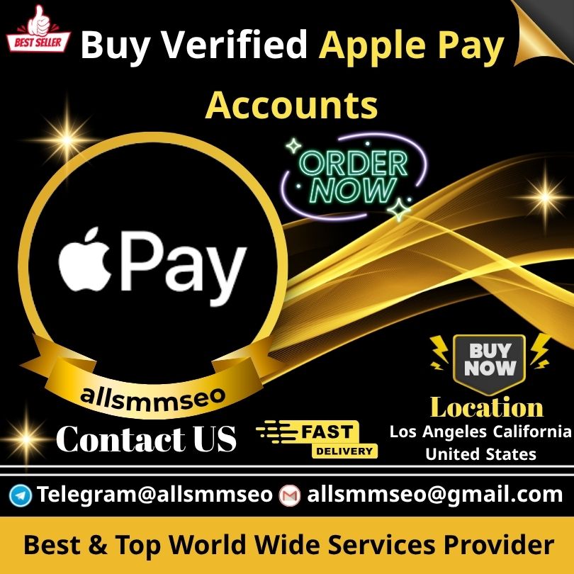 Buy Verified Apple Pay Accounts to enjoy fast, secure, and hassle-free digital transaction...