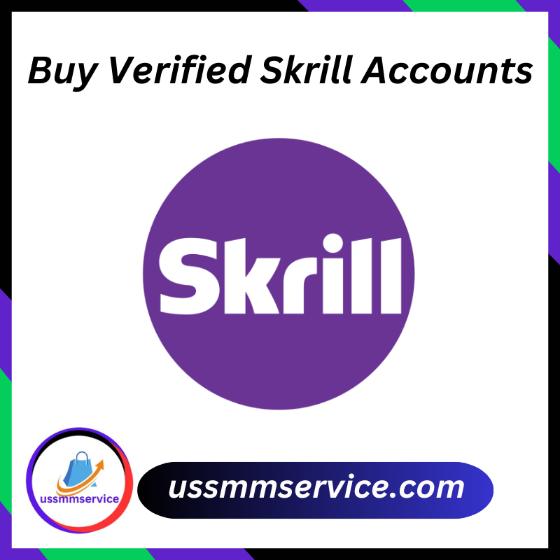 Buy verified skrill accounts Skrill is an online payment method that is used for both pers...