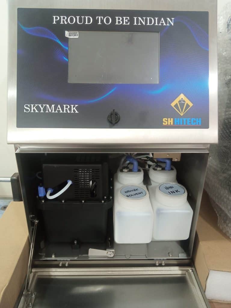 Call us at 9112711560! SH Hitech Solutions is the Best Skymark Batch Coding Machine Manufa...