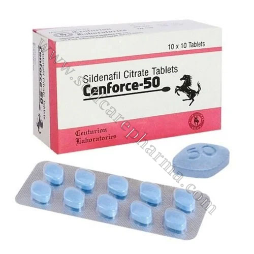 Cenforce 50 Mg contains Sildenafil as an active ingredient which solves the problem of ere...