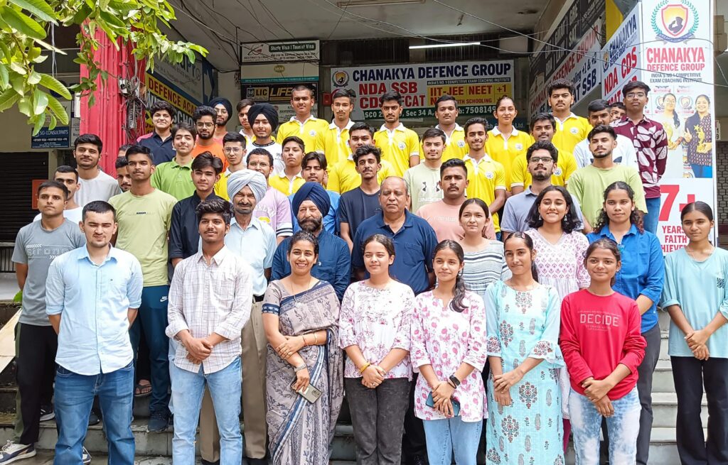 Chanakya Defence Group is one of the best institutes for Defence & NDA Coaching in Chandig...