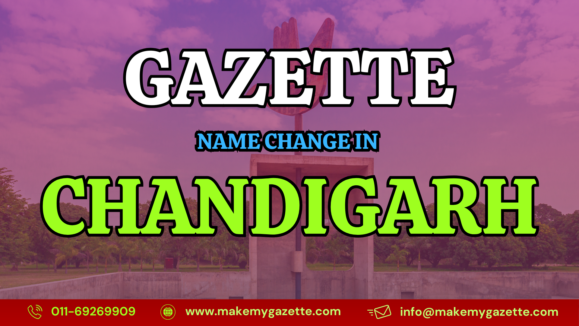 Changing your name in Chandigarh is a straightforward process if you follow the right step...