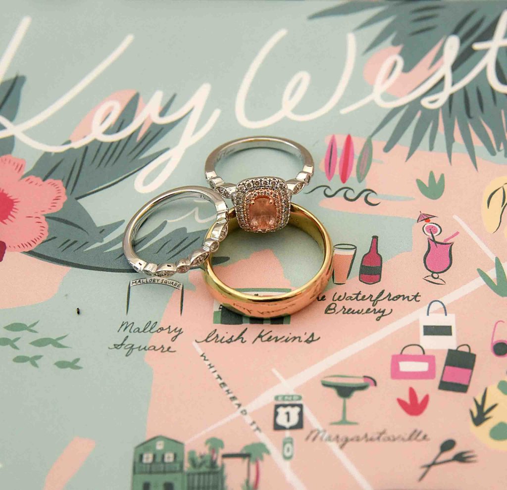 Choosing a key west wedding photographer helps couples capture warm and natural moments on...