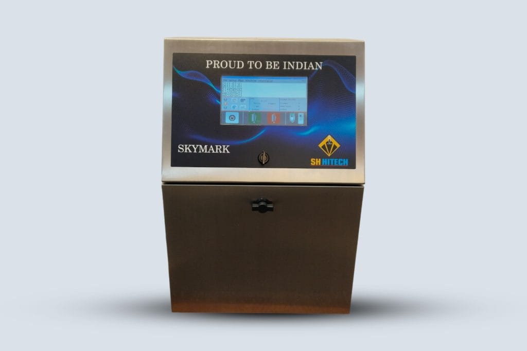 Contact us at 9112711560 The Skymark Automatic Batch Coding Machine ensures accurate batch...