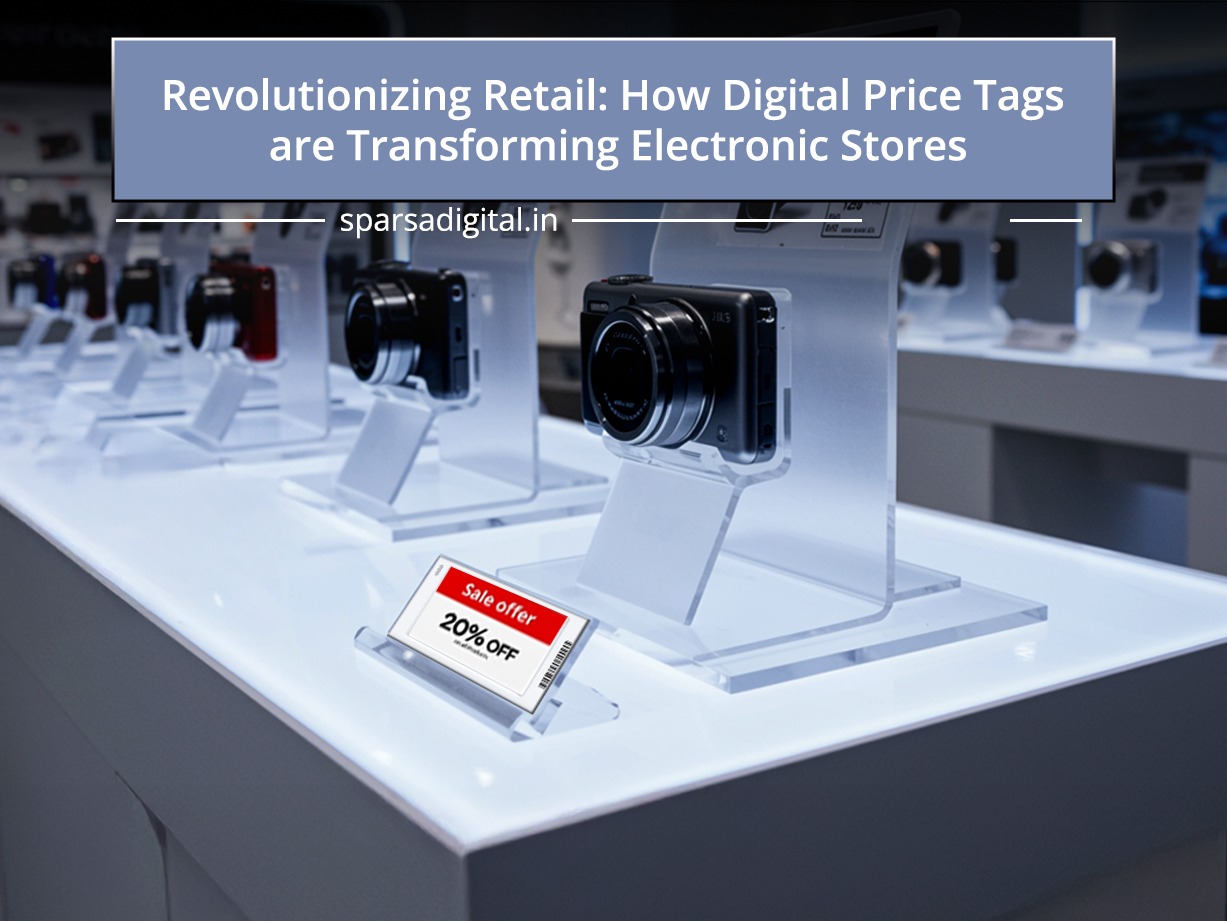 Digital price tags for electronic stores are revolutionizing retail by enabling real-time ...