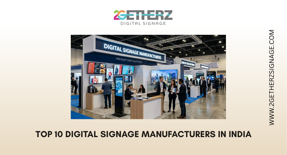 Discover the top digital signage manufacturers in India offering advanced LED video walls,...