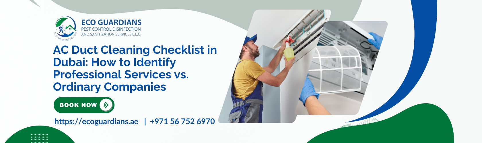Eco Guardians helps you identify professional AC Duct Cleaning Dubai services with a pract...