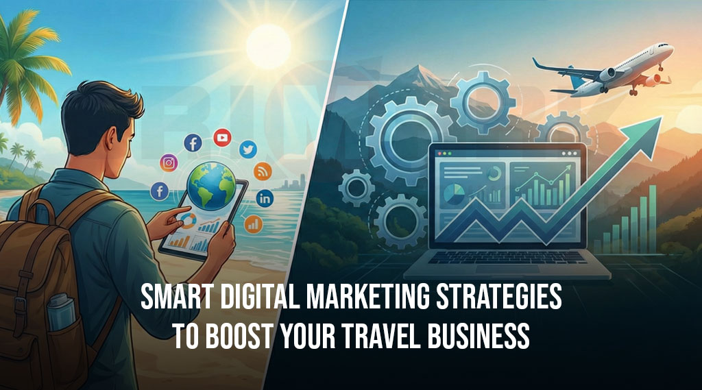 Explore how smart digital marketing strategies for tours and travel businesses help improv...