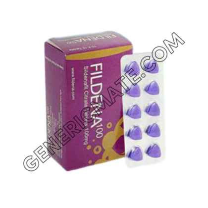 Fildena 100 Mg (Sildenafil) tablets are also known as purple pills 100 mg. use to treat er...