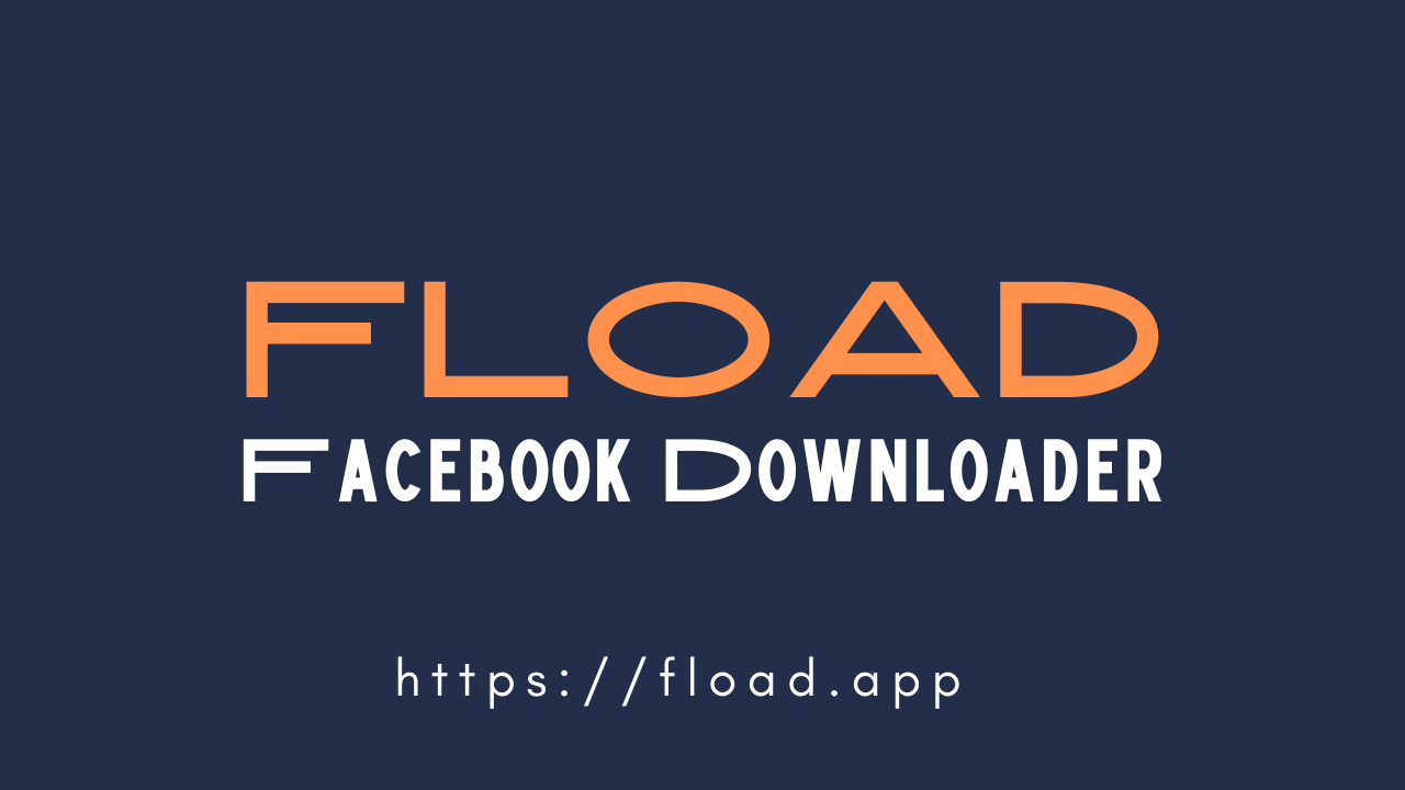 Fload.app is a Facebook Video Downloader that lets you download facebook videos in mp4 wit...