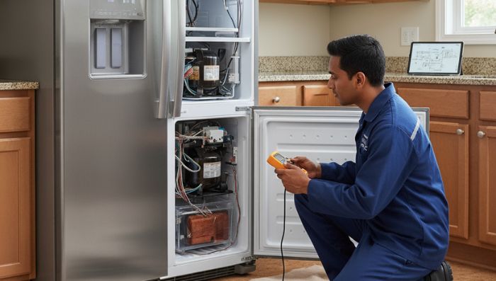 Fridge not cooling, leaking, or making strange noises? Get fast, reliable fridge repairs a...