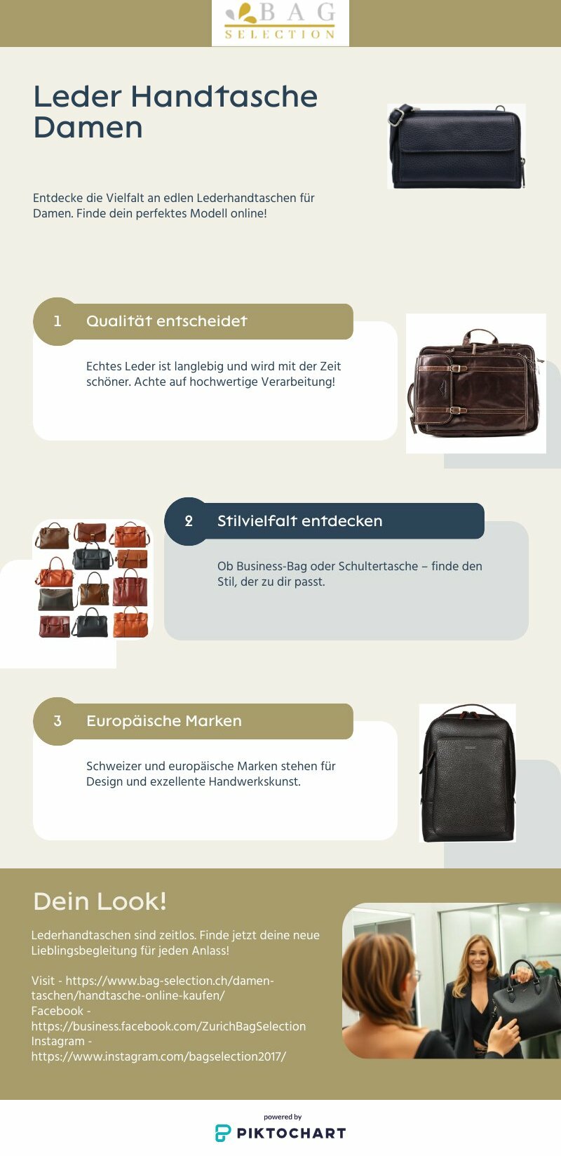 Handtasche online kaufen! Ledertaschen & Designer-Taschen, Damen Businesstaschen & Umhäng...