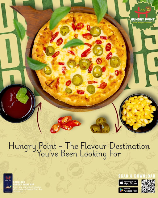 Hungry Point makes every meal enjoyable with fresh pizzas, burgers, fries, and more. Wheth...