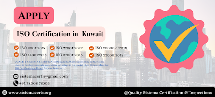 ISO Certification in kuwait  In Kuwait's rapidly changing industrial and regulatory envir...