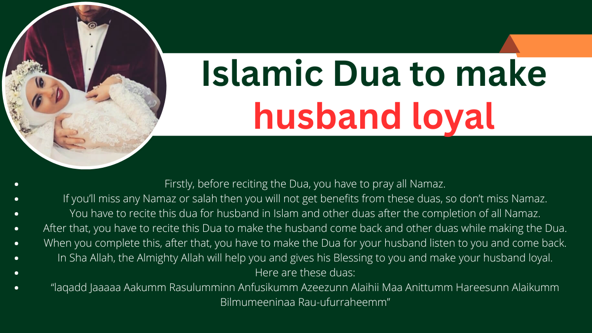 Is your husband doesn’t loyal or obedient to you and you don’t like such thing of your...