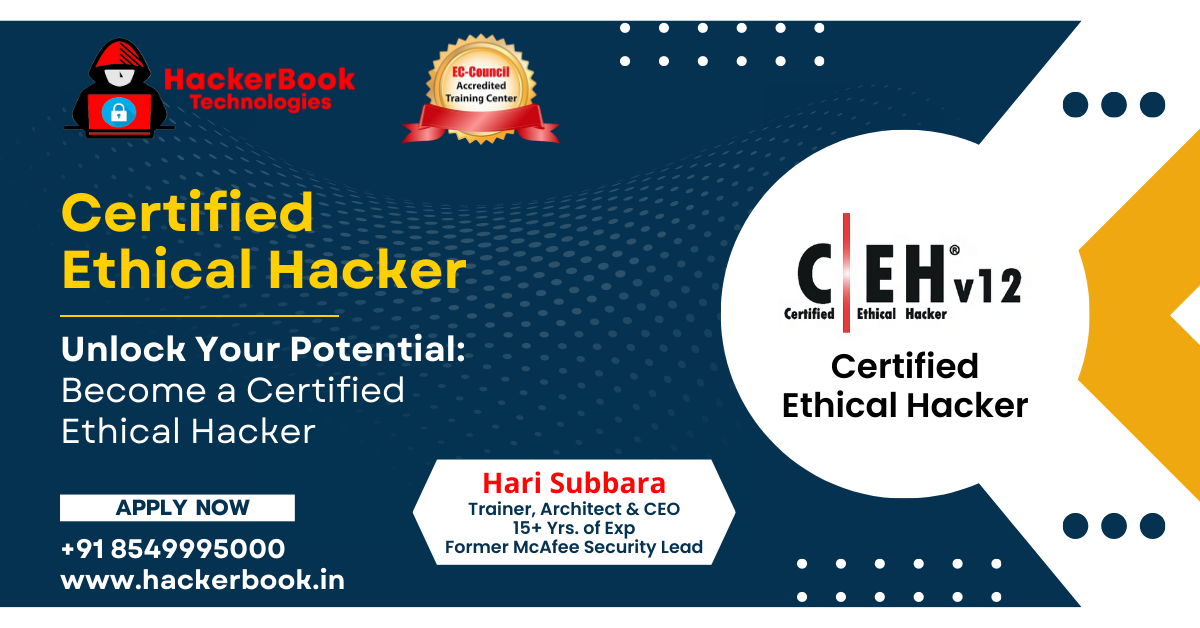Join OSCP certification training at HackerBook Technologies, Bangalore. Learn advanced eth...
