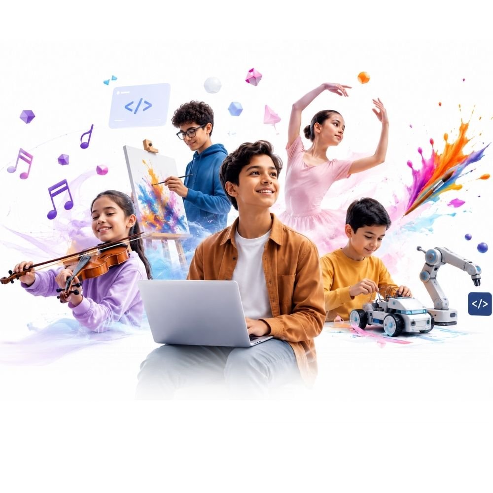 Join The Legends Training Institute in Dubai for music, dance, art, robotics, and skill de...