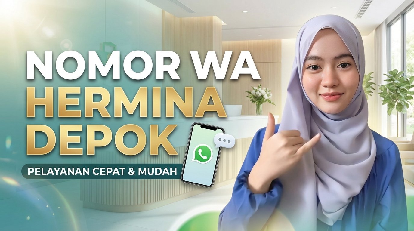 Lagi cari nomor WA Hermina Depok ya? Ingin melakukan pendaftaran atau konsultasi online? K...