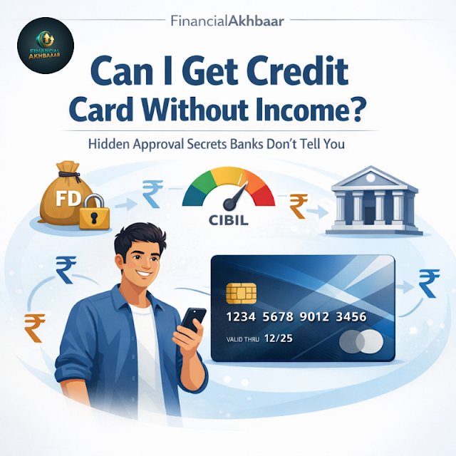 Learn how to get a credit card without income proof in 2026. FD-backed, lifetime free RuPa...