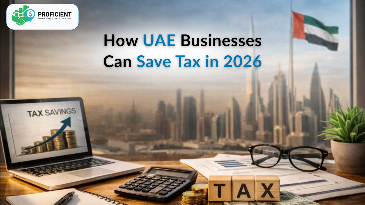 Learn how UAE businesses can save tax in 2026 with expert strategies on Corporate Tax, VAT...