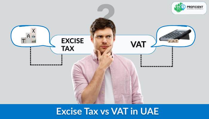 Learn the key differences between Excise Tax and VAT in the UAE, including tax rates, appl...
