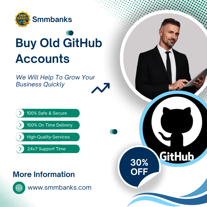 Looking to buy old GitHub accounts? Smmbanks offers high-quality GitHub accounts at afford...