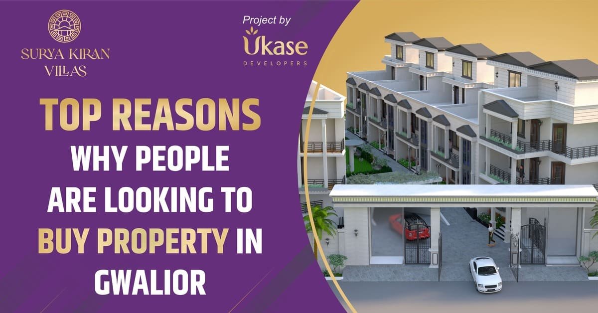 Looking to Buy Property in Gwalior that offers both luxury and value? Surya Kiran Villas p...