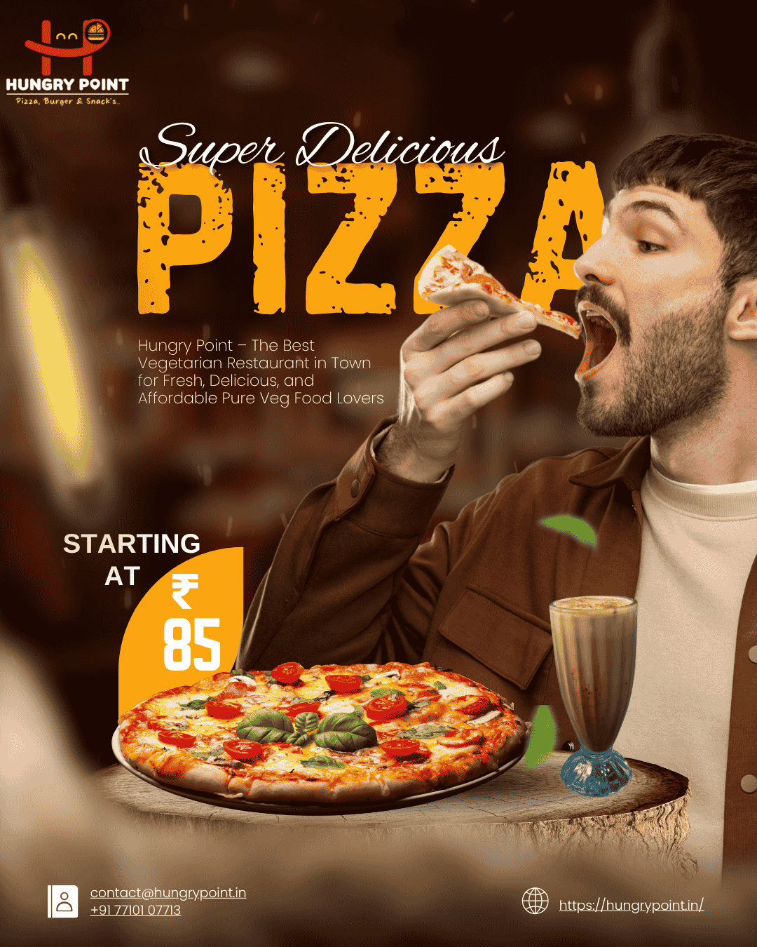 Looking for pizza or a quick snack? Pizza Point and Hungry Point have you covered with fre...