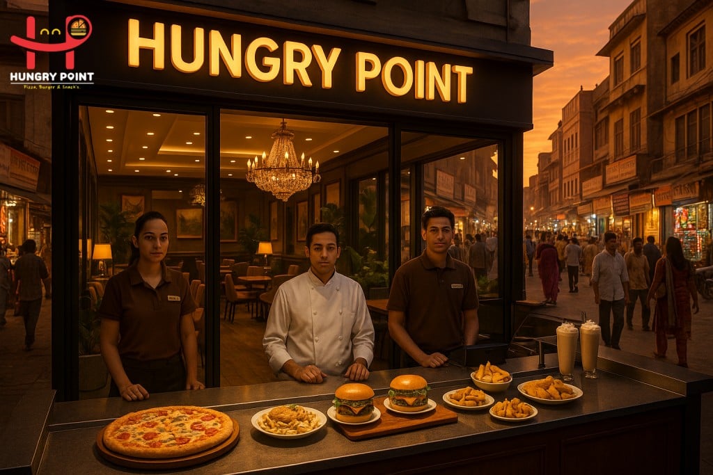 Looking for the best pizza hub near me? Hungry Point serves fresh, hand-tossed pizzas, tas...