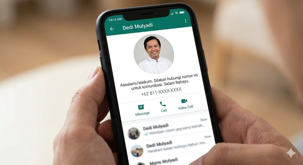 Masih mencari nomor WA Dedi Mulyadi dan berharap dapat nomor aslinya? Coba aja hubungi no ...