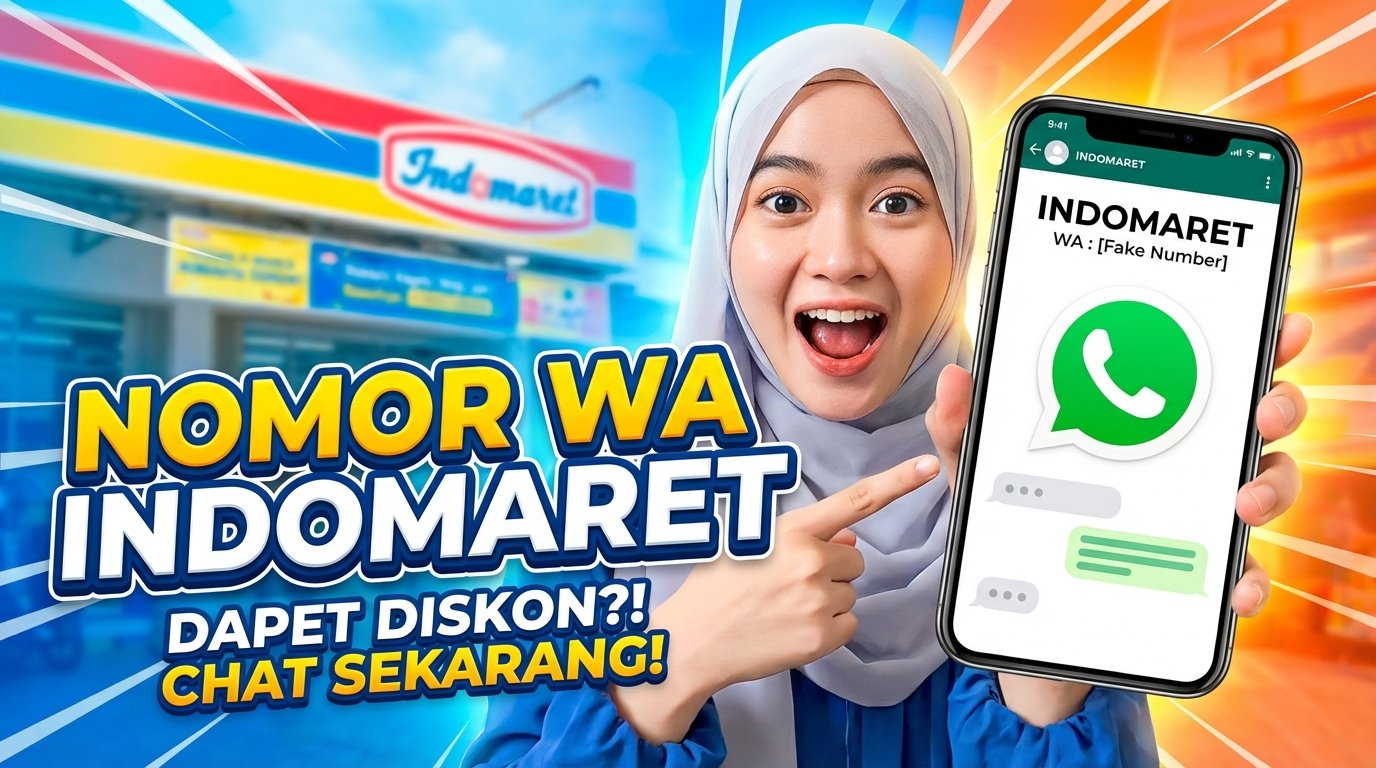 Masih mencari nomor WA Indomaret saat ini? Kalo kamu mau jajan online gak perlu ke Indomar...