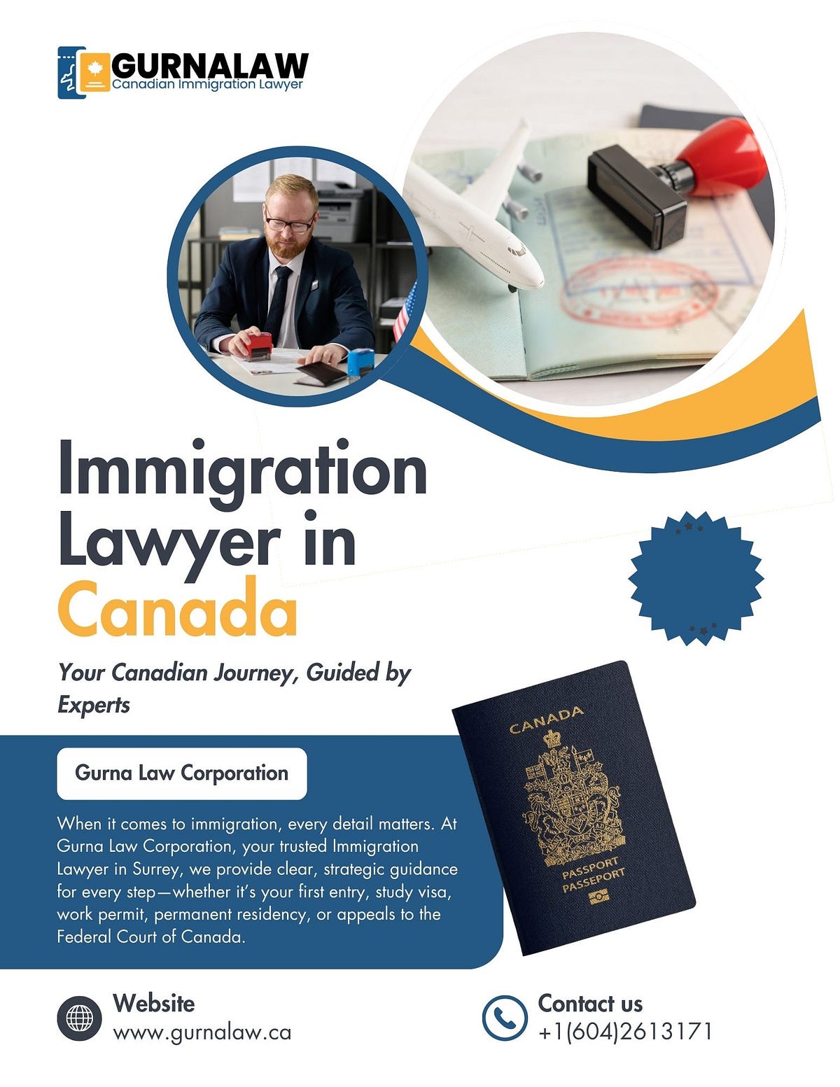 Need legal help with Canadian immigration? Gurna Law offers reliable services for work per...