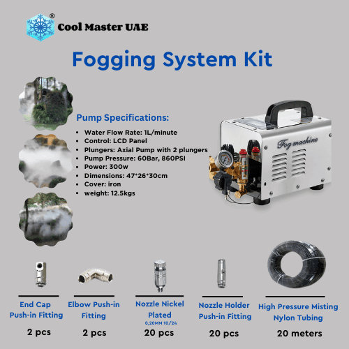 Ready to reclaim your outdoor space or keep your business cool? Buy Fogging Kit Online in ...