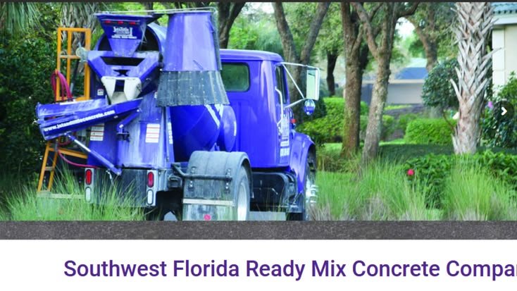 Ready mix concrete companies Naples FL is working in luxury fields and stations relied on ...