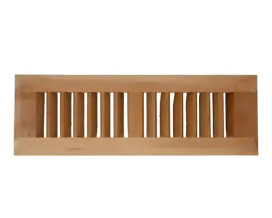 Rift and quartered flush mount floor register is one of the prime wood floor vents enhanci...