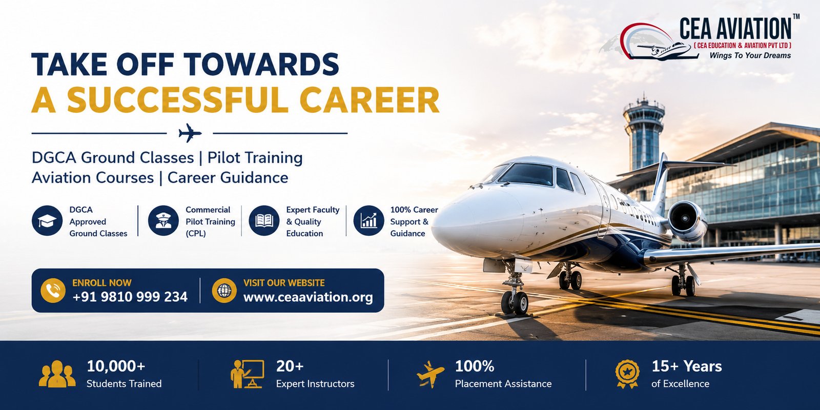 Searching for a certified Flight School in India with advanced aviation training facilitie...