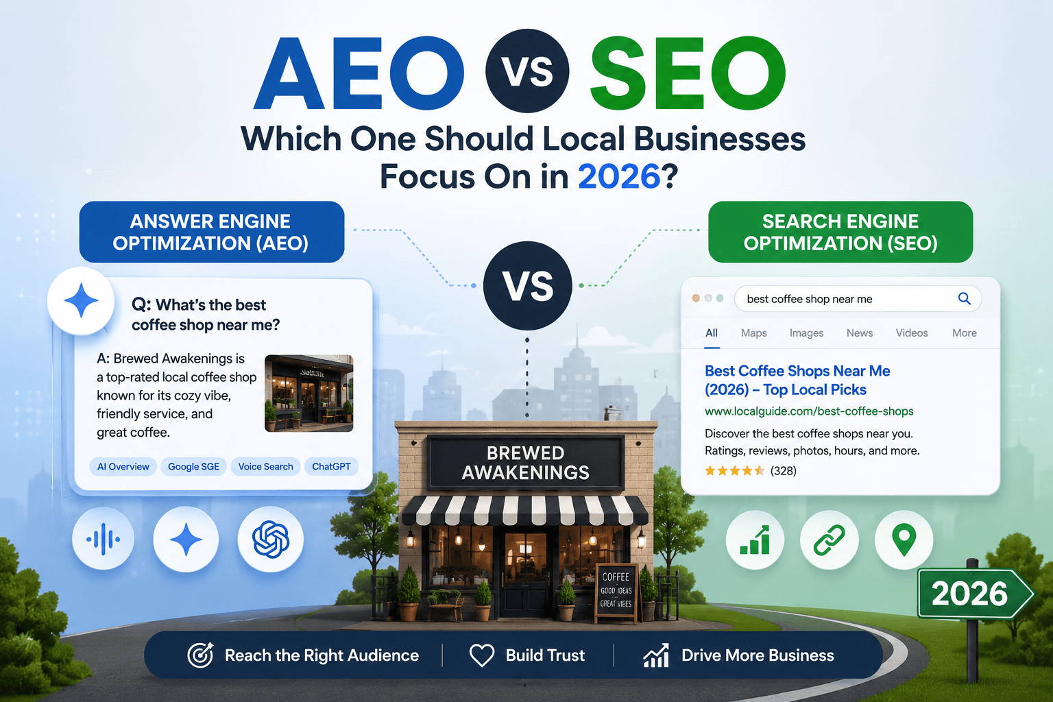 SEO gets you indexed. Answer Engine Optimization (AEO) gets you cited. Both are necessary ...