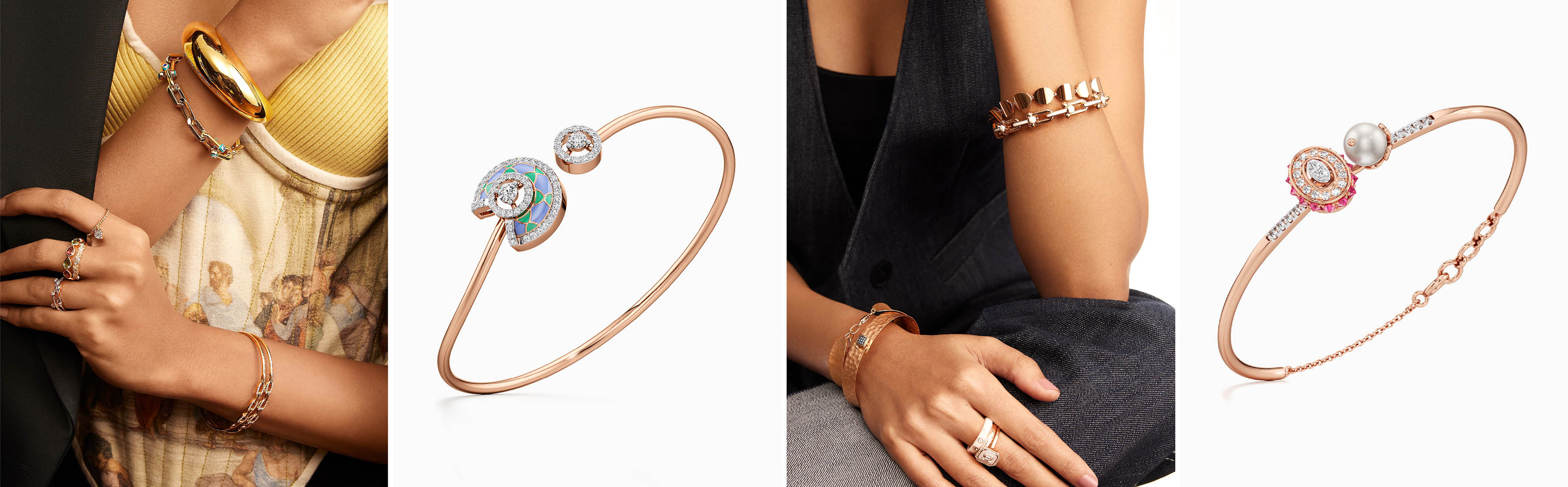 Shop tennis bracelets for women online at the best price. Discover the best shimmering dia...