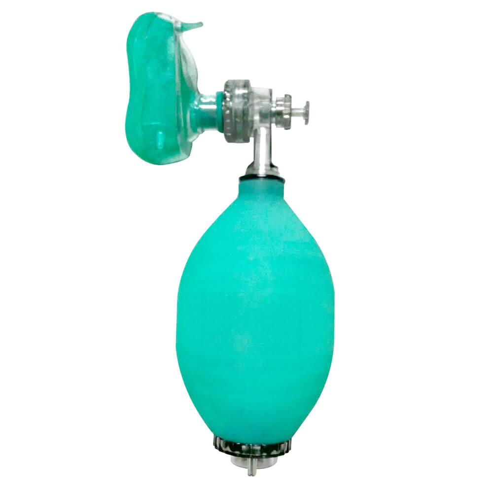 Silicone Resuscitator, or Silicone Ambu Bag, is a durable medical device for life-saving m...